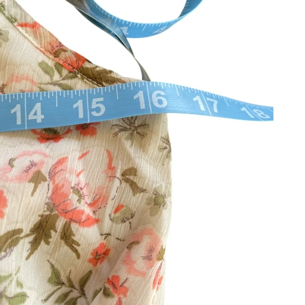 NWT Exhilaration Floral‎ Print Cold Shoulder Wrap Dress  Size M